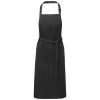 Andrea 240 g/m² apron with adjustable neck strap in Solid Black