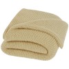 Suzy 150 x 120 cm GRS polyester knitted blanket in Beige