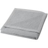 Abele 150 x 140 cm cotton waffle blanket in Grey