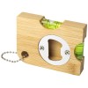 Levo bamboo bottle opener with level  in Natural