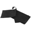 Lucas RPET sport towel 30x80 cm in Solid Black