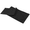 Lucas RPET sport towel 70x140 cm in Solid Black