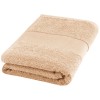 Charlotte 450 g/m² cotton towel 50x100 cm in Beige
