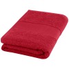 Charlotte 450 g/m² cotton towel 50x100 cm in Red