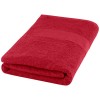 Amelia 450 g/m² cotton towel 70x140 cm in Red
