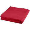 Evelyn 450 g/m² cotton towel 100x180 cm in Red