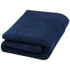 Nora 550 g/m² cotton towel 50x100 cm in Navy