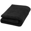 Nora 550 g/m² cotton towel 50x100 cm in Solid Black
