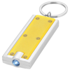 Castor LED keychain light in yellow
