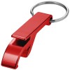 Tao bottle and can opener keychain in red