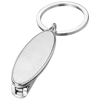 Hooki bag hanger keychain in silver