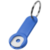 Shoppy coin holder keychain in royal-blue