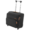 Orange Line Business Bag On Wheels in black-solid
