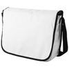 Malibu messenger bag in white-solid