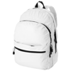 Trend 4-compartment backpack in white-solid