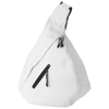 Brooklyn mono-shoulder backpack in white-solid