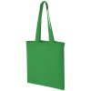 Carolina 100 g/m² cotton tote bag 7L in Bright Green