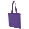 Carolina 100 g/m² cotton tote bag 7L in Lavender