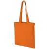 Carolina 100 g/m² cotton tote bag 7L in Orange