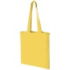 Carolina 100 g/m² cotton tote bag 7L in Yellow