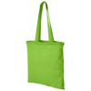 Carolina 100 g/m² cotton tote bag in lime