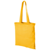 Carolina 100 G/m² Cotton Tote Bag in yellow