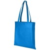 Zeus large non-woven convention tote bag 6L in Process Blue