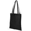 Zeus large non-woven convention tote bag 6L in Solid Black