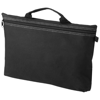Orlando zippered conference bag with pen loop in black-solid