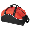 Boomerang duffel bag in black-solid-and-red