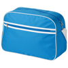 Sacramento 2-stripe messenger bag in aqua