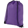 Evergreen non-woven drawstring backpack 5L in Lavender