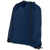 Evergreen non-woven drawstring backpack in navy