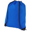 Evergreen non-woven drawstring backpack in royal-blue