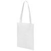 Eros small non-woven convention tote bag in white-solid