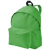 Urban covered zipper backpack in bright-green