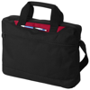 Dallas conference bag in black-solid-and-red
