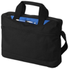 Dallas conference bag in black-solid-and-royal-blue