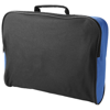 Florida conference bag in black-solid-and-royal-blue