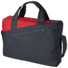 Portland conference bag in heather-charcoal-and-red