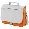 Pittsburgh conference bag in orange-and-grey
