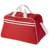 San Jose 2-stripe sports duffel bag 30L in Red