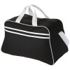 San Jose 2-stripe sports duffel bag 30L in Solid Black