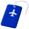 Voyage luggage tag in blue