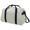 York sport bag in grey-and-navy