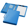Ebony A4 briefcase portfolio in aqua-blue