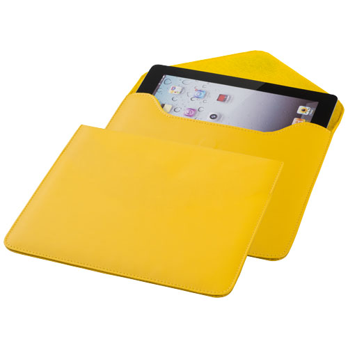 Boulevard tablet sleeve in yellow