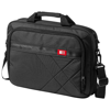 Logan 15.6'' laptop and tablet case in black-solid