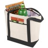 Lighthouse non-woven cooler tote 21L in Natural_black