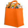 Maryville non-woven shopping tote bag in orange